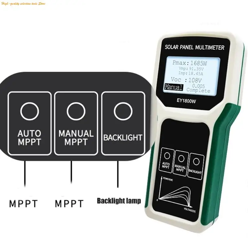 203f Advanced Solars Energy Tester для фотоэлектрических систем 1800W 60a емкость в реальном времени напряжения мониторинг
