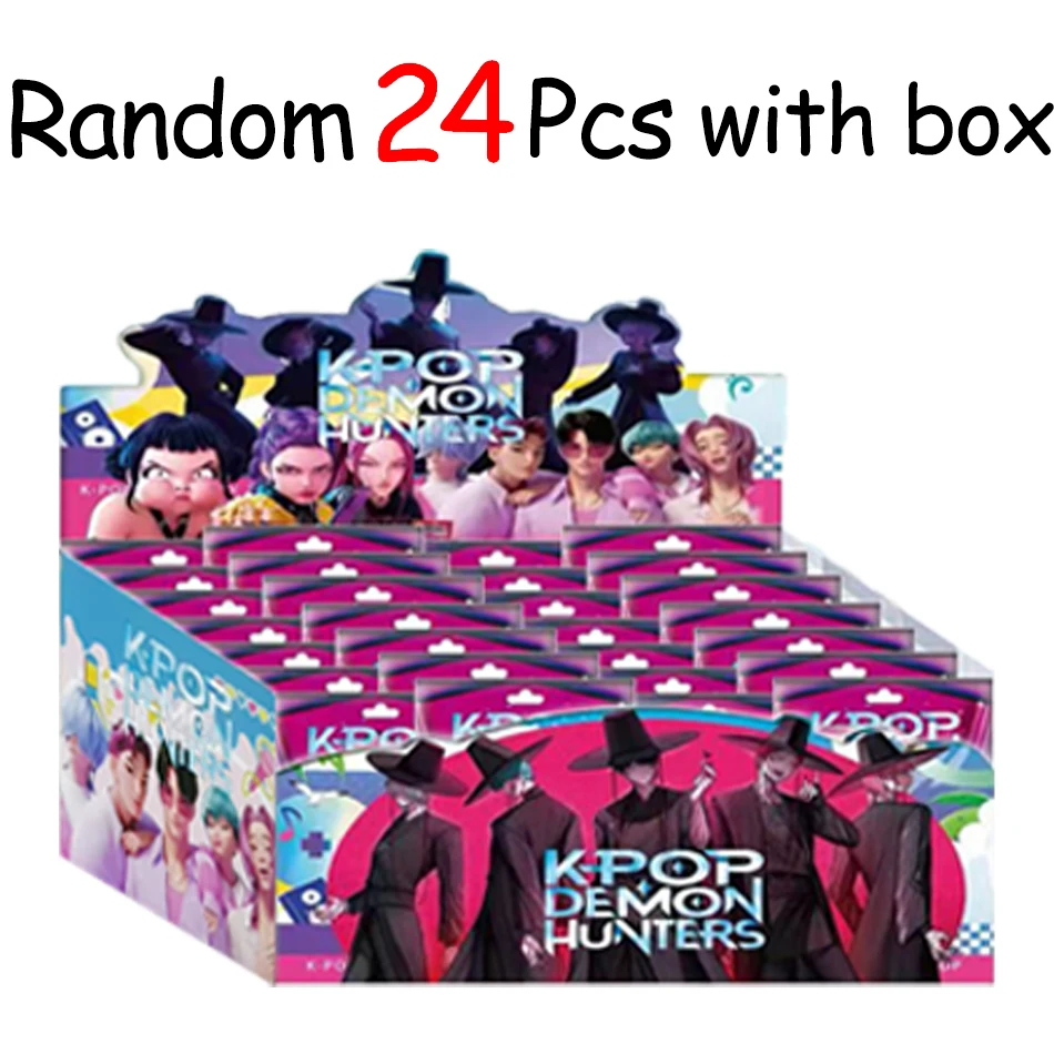 Figura de cazadores de demonios Kpop, bolsa ciega coleccionable, muñecas modelo de PVC, figuras de acción coleccionables, decoración de habitación, sorpresa de cumpleaños