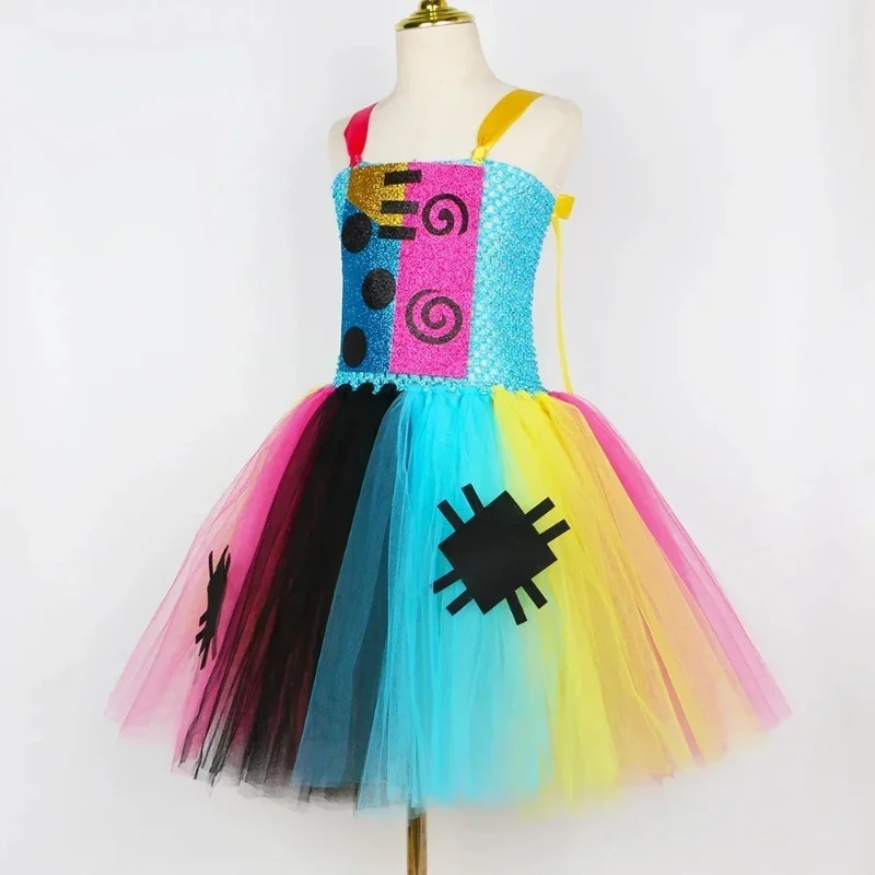 أزياء الفتيات للهالوين كابوس قبل عيد الميلاد سالي لفساتين الكرنفال للأطفال ملابس تنكرية مخيفة للأطفال ملابس تنكرية