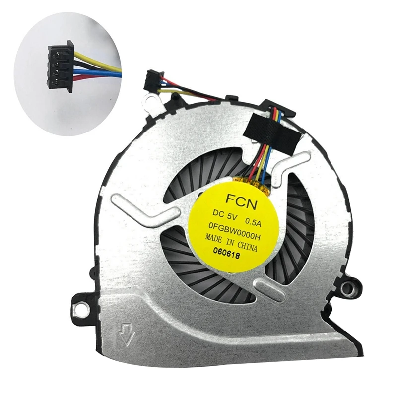 CPU Cooling Fan For HP 15-AB 15-Ab 14-AB Laptop 812109-001