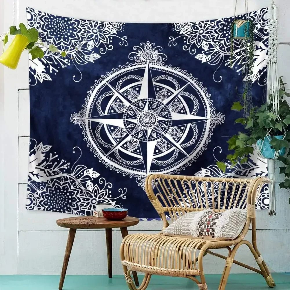 

Compass Tapestry Blanket Wall Hanging Beach Towel Hippie Boho Bohemian