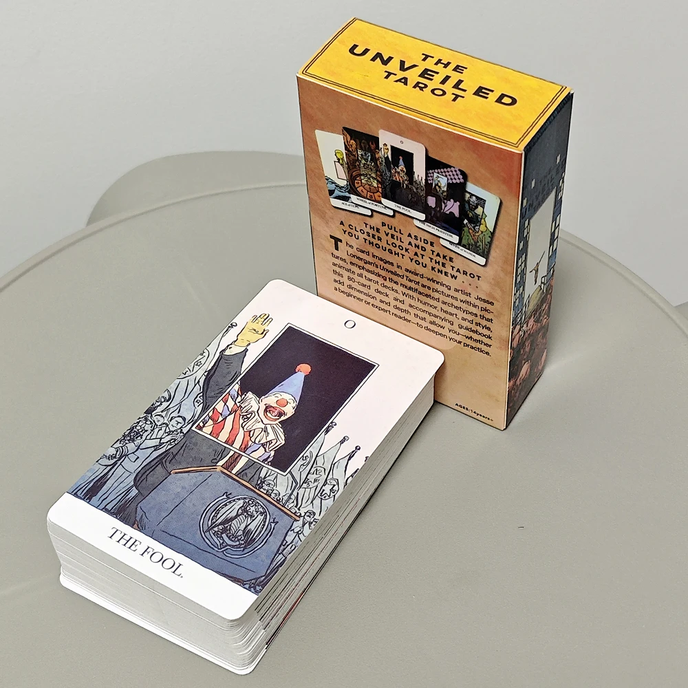 The Unveiled Tarot 10.3*6cm 80 Pcs Tarot Cards (with 2 Special Cards) Pocket Edition - Image 6