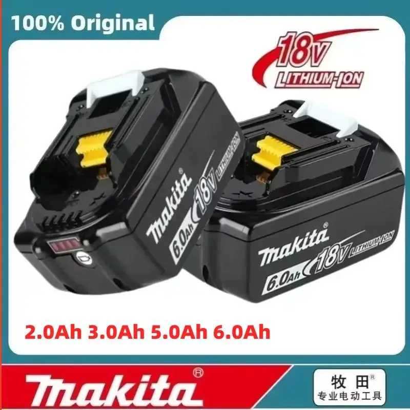 BL1830B Japan Original Makita 18V 2Ah/3Ah/5Ah/6Ah li-ion battery  BL1860B BL1850B BL1820B for Makita 18V brushless power tools