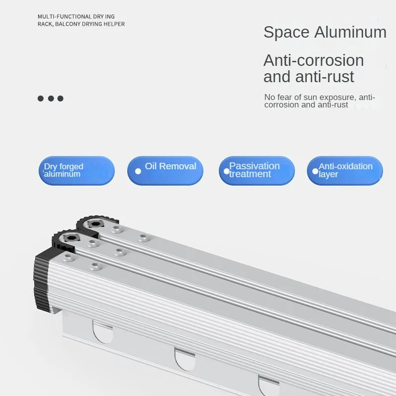 Household Clothing Drying Rack Wall Mount Laundry Drying Rack for Drying Towels Baby Clothes Bras Retractable,Collapsible