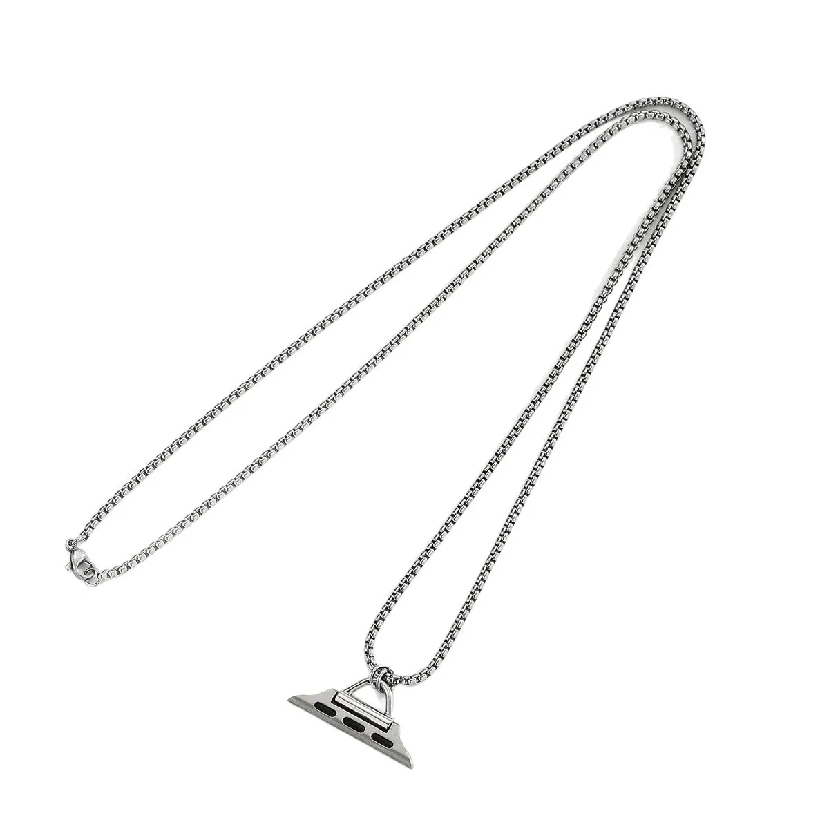 Necklace Metal Strap For Apple Watch Band Series 11 10 8 7 SE 6 5 4 3 For iwatch Series 49mm 41mm 45 40 44mm 38 42 Necklace Band view 4