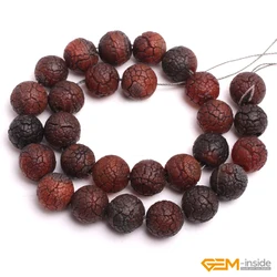 12mm round frost dream lace Agat e natural stone beads DIY loose beads for jewelry making strand 15 inches