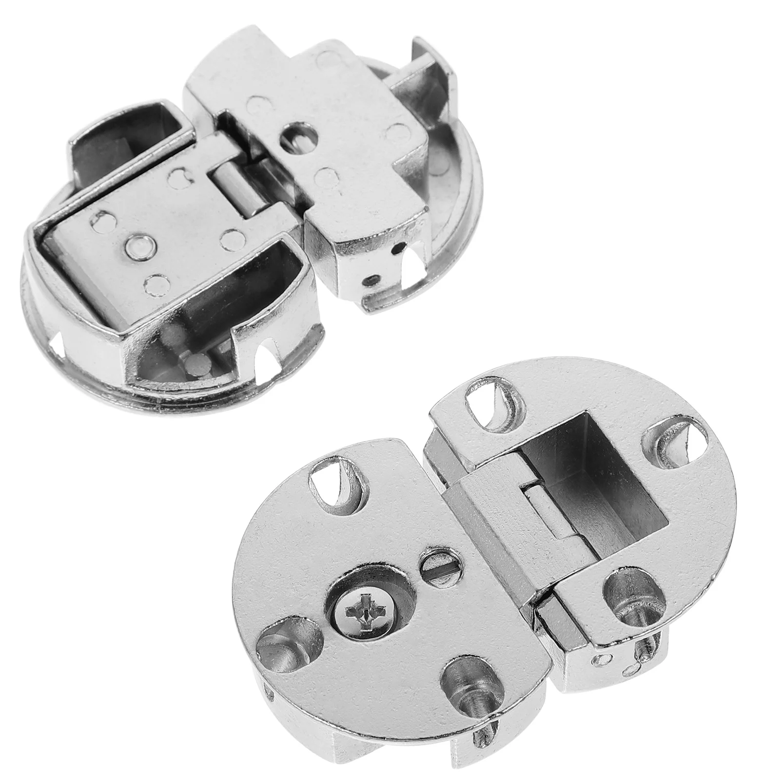

4Pcs Flip Board Hinges Heavy Duty Zinc Alloy Thickened Furniture Cabinet Drawer Hinges Noise Free Smooth 90 Degree Rotate