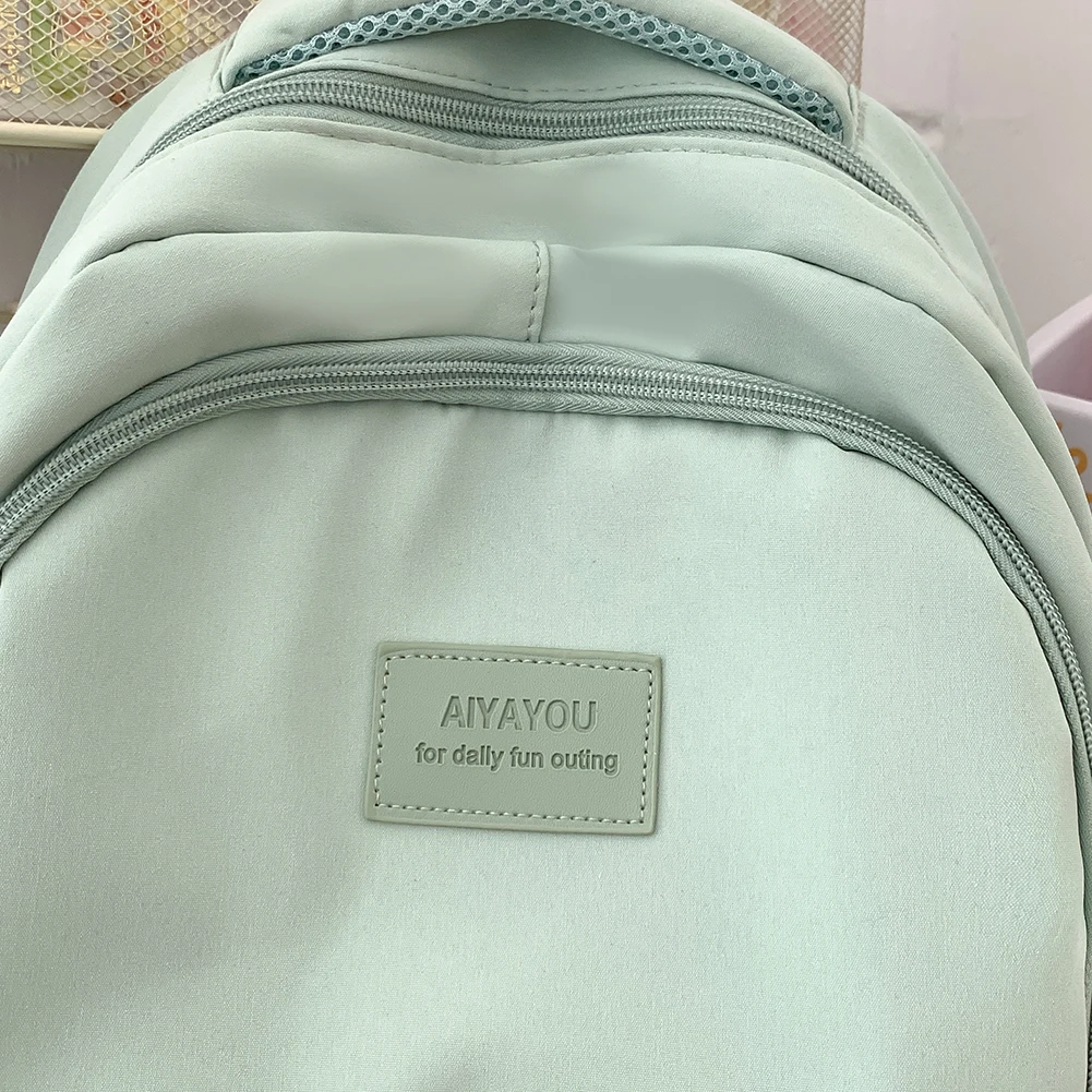 Casual Book Bags Large Capacity Woman Backpack Simple Fashion for Outdoor Sport