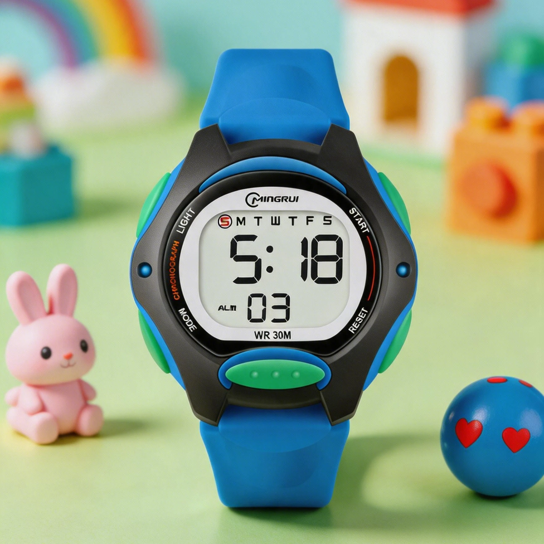 Children Watch Waterproof Digital Watch for Girls Boys Black LCD Electronic Sport Kid Watches Alarm Clocks Gifts