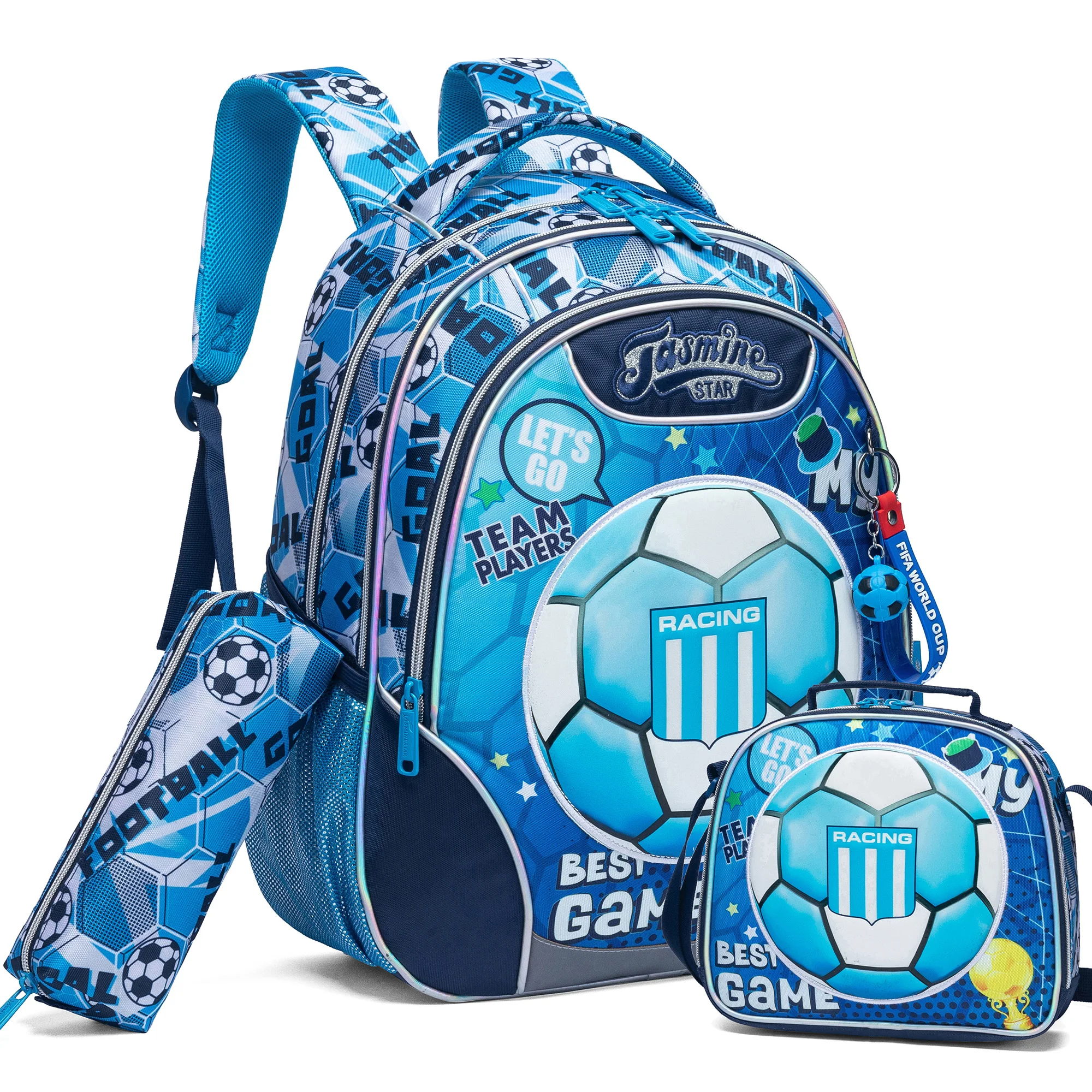 

Cool Basketball Favorite Schoolbag Backpacks for Boys Schoolbag sets with Lunch Bag