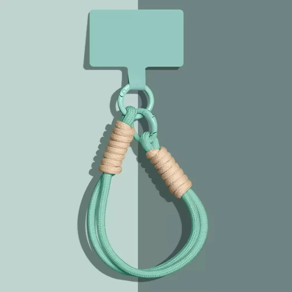 Solid Color Mobile Phone Anti Loss Bracelet Lanyard
