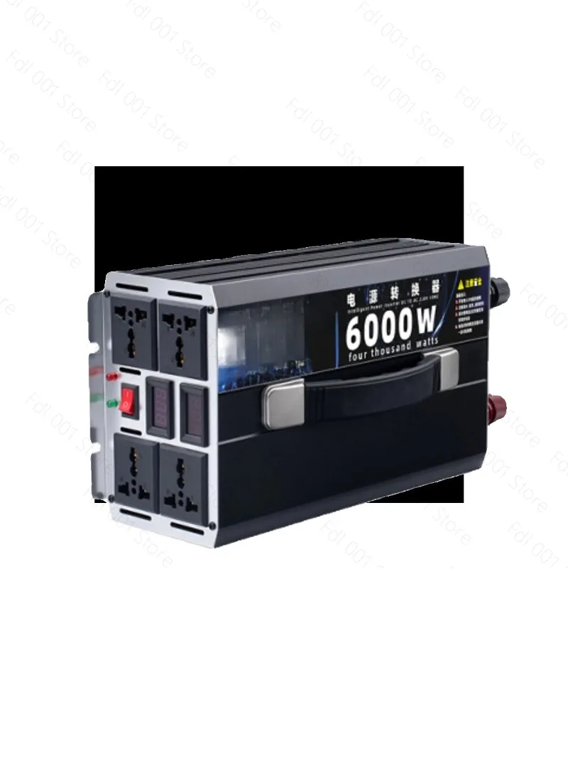 2026 High - Power 12V/24V/48V/60V to 220V Modified Sine Wave Car Inverter for Vehicles