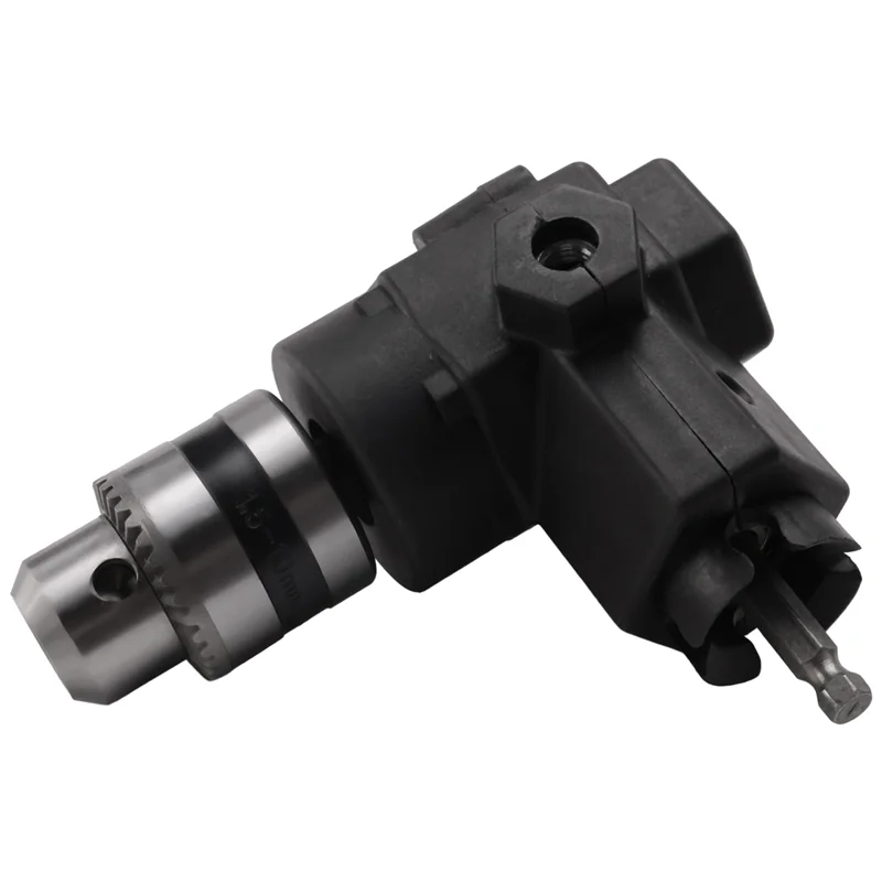 N84R 90 Degree Handle Right Angle Bend Extension Chuck Drill Adapter Power Tool Accessories