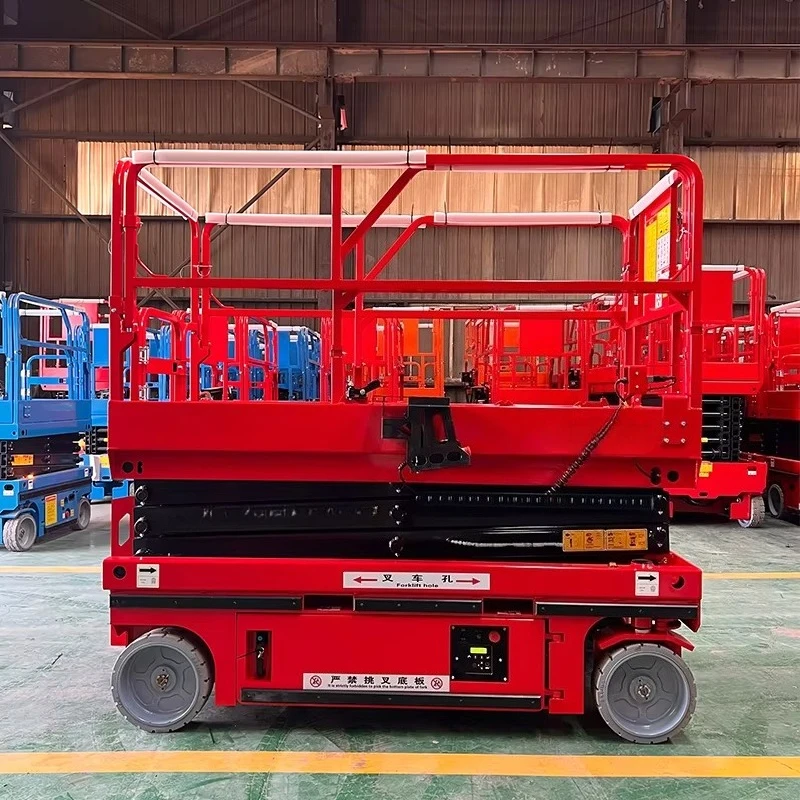 4-18 Meters Lifting Height Automatic Hydraulic Self-Propelled Scissor Lifting Platform Best Price High Quality