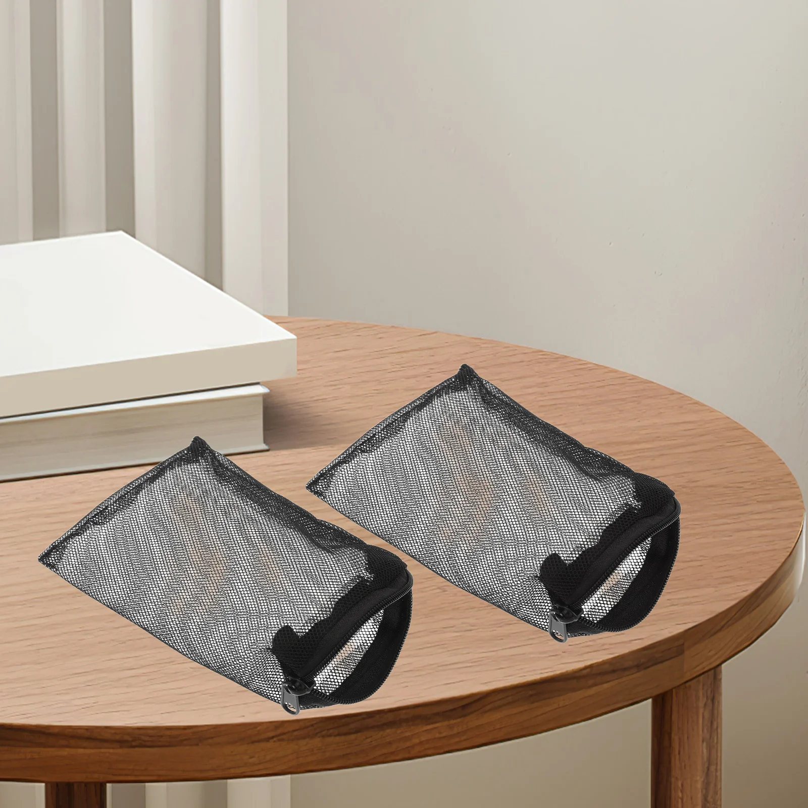 10Pcs Fish Tank Filter Media Mesh Bags Zipper Reusable Aquarium Pond Filtration Media Bag Activated Carbon Ceramic Rings