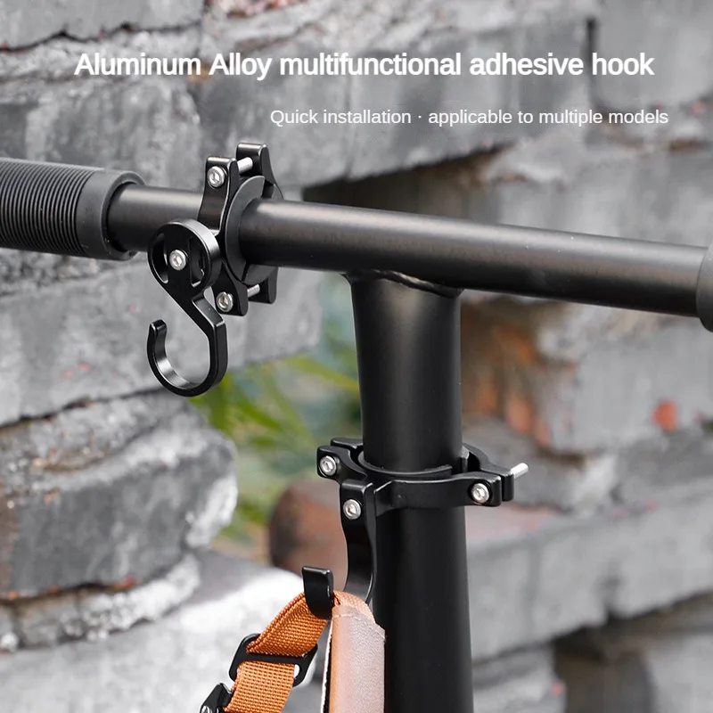 Adjustable Bike Universal Hooks Hanging Bag Multifunction Bicycle Scooter Hook Holder Rack Buckle Hanger Bicycle Accessories