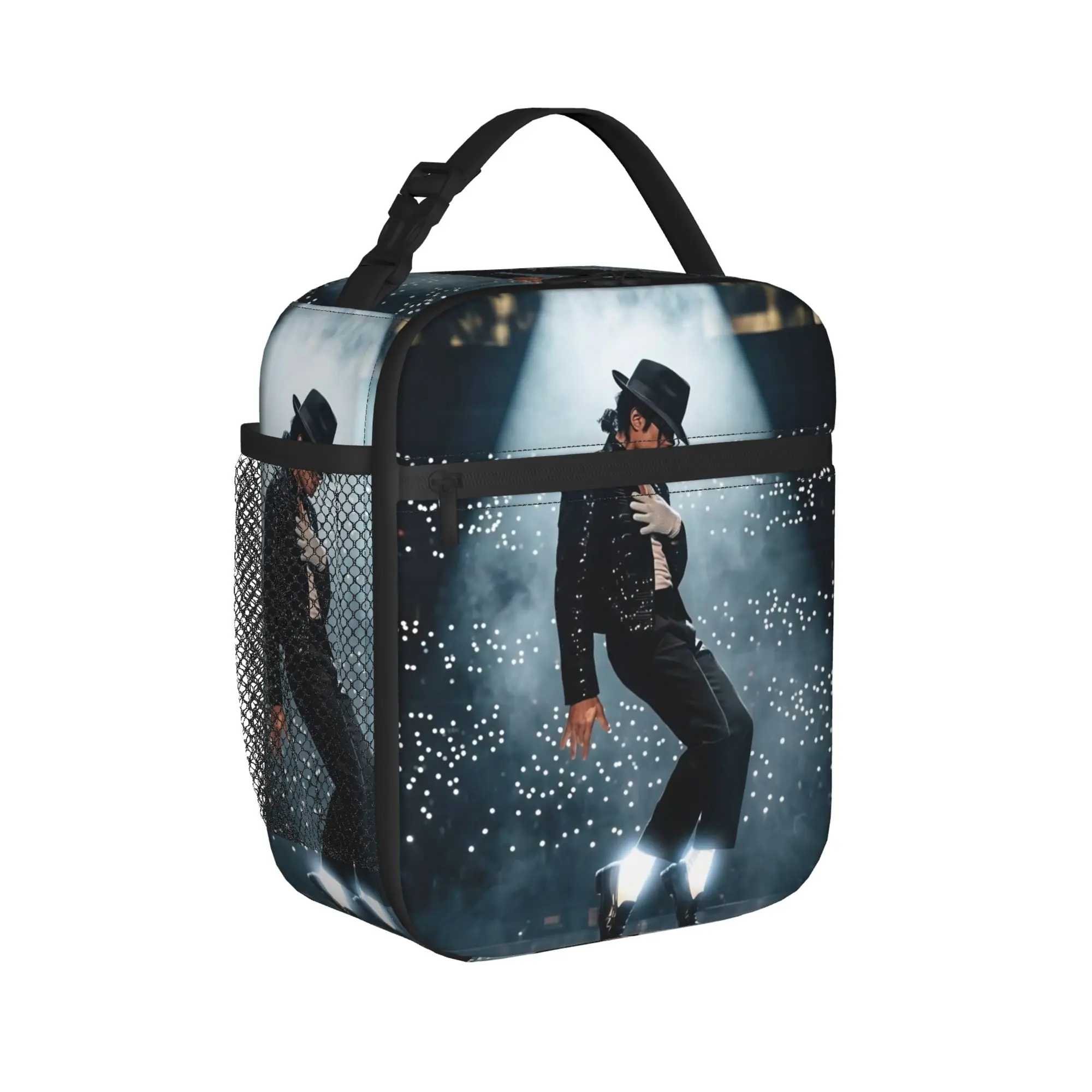 M-Michaels MJ King Insulated Lunch Bags Cooler Bag Reusable,Meal Container  High Capacity Lunch Box Tote Food Bag College Picnic