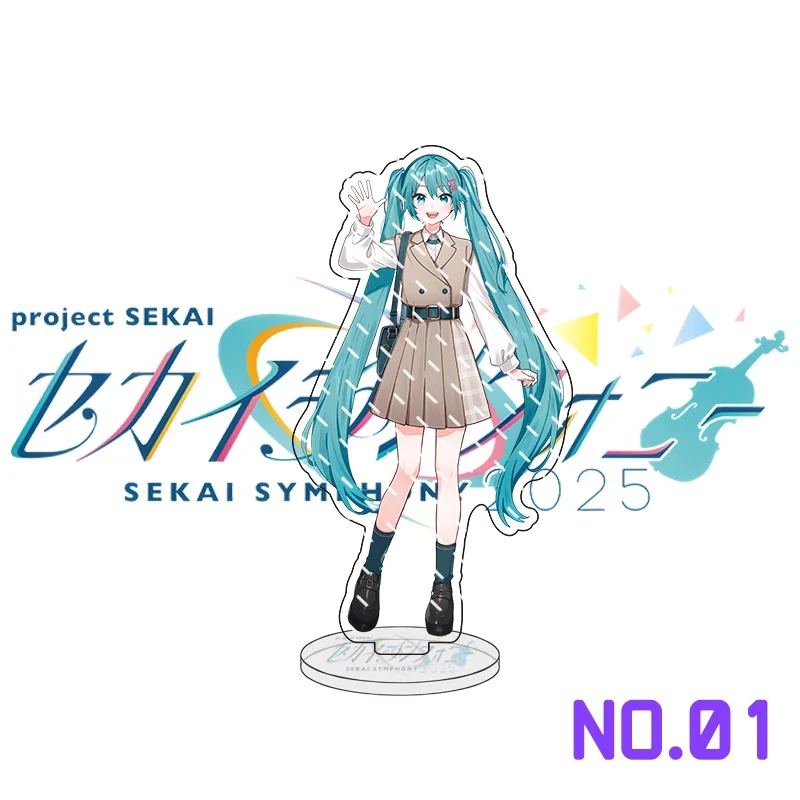 Project Sekai 2025 Concert Colorful Stage Plate Desk Decor Akiyama Mizuki Standing Collection Acrylic Ornament Asahina Mafuyu