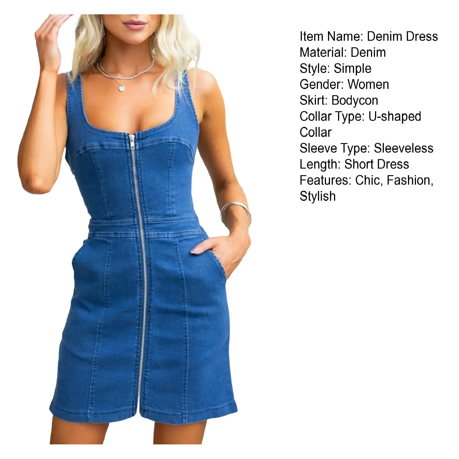 女性スパゲッティストラップボディコンミニドレスノースリーブセクシーな包帯デニムドレス夏のジーンズショートドレス