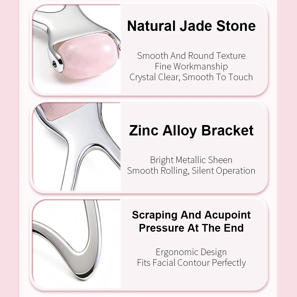 Natürliche Jade Gesicht Massage Roller Schaben Auge Körper Hals Massage Akupunkturpunkt Hautpflege Spa Gesicht Heben Anti-Falten schönheit gerät