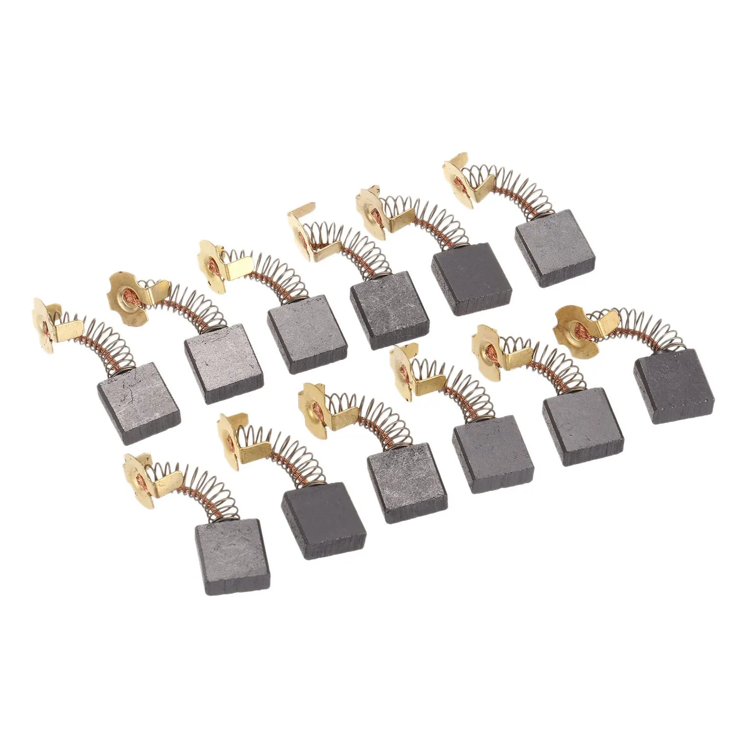 

ABFIBG 10 pieces 18mm x 17mm x 7mm Motor Carbon Brush Electric Tool for Hitachi 180