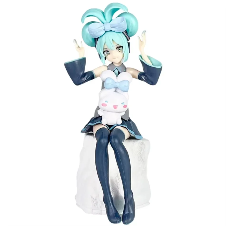 Animation Hatsune Miku Figur Anime Göttin Hatsune Miku Handgefertigtes PVC-Modell Dekoration Geburtstagsgeschenk Animation-Zubehör