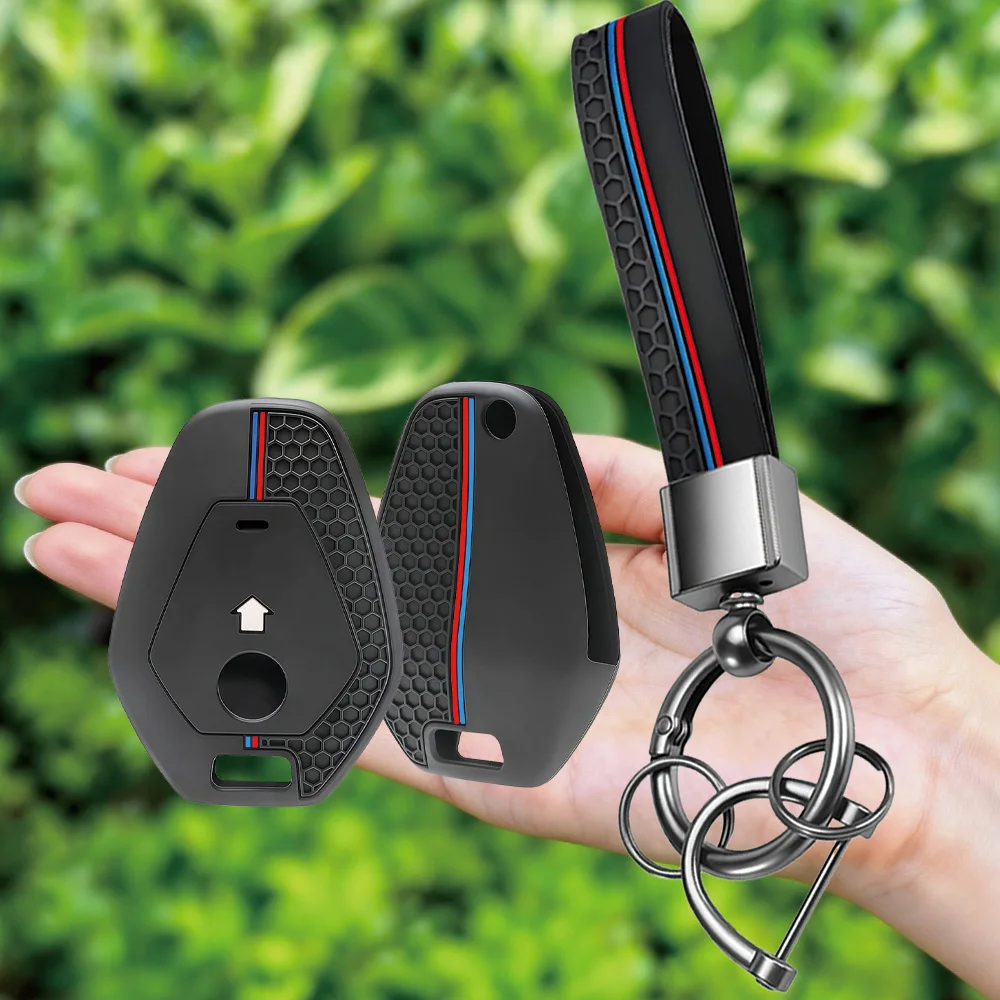 Keychain Motorcycle Remote Key Case Cover Shell Fob for BMW R1300GS R1300 R 1300 Big GS 1300GS 2025 R1250GS R1250 ADV Adventure