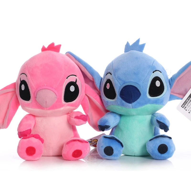 Wholesale 20pcs/lot 18cm Animal Lilo Stitch unstuffed Doll Empty Plush Toys Case Cover Gifts   (Skin only No Filling)