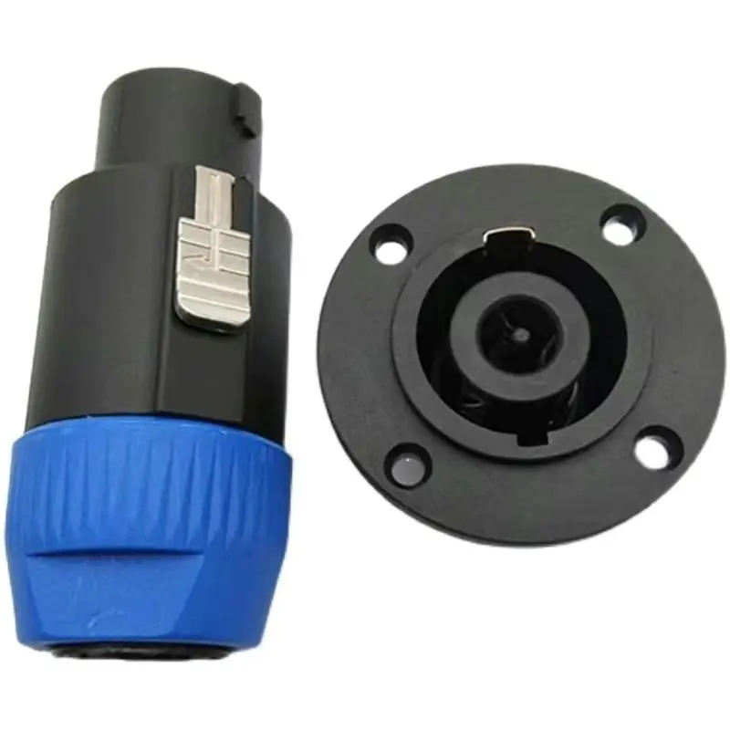 

Eight-core speaker Ring 8-core speaker plug socket speaker cable card faucet OHmic head NL8FC