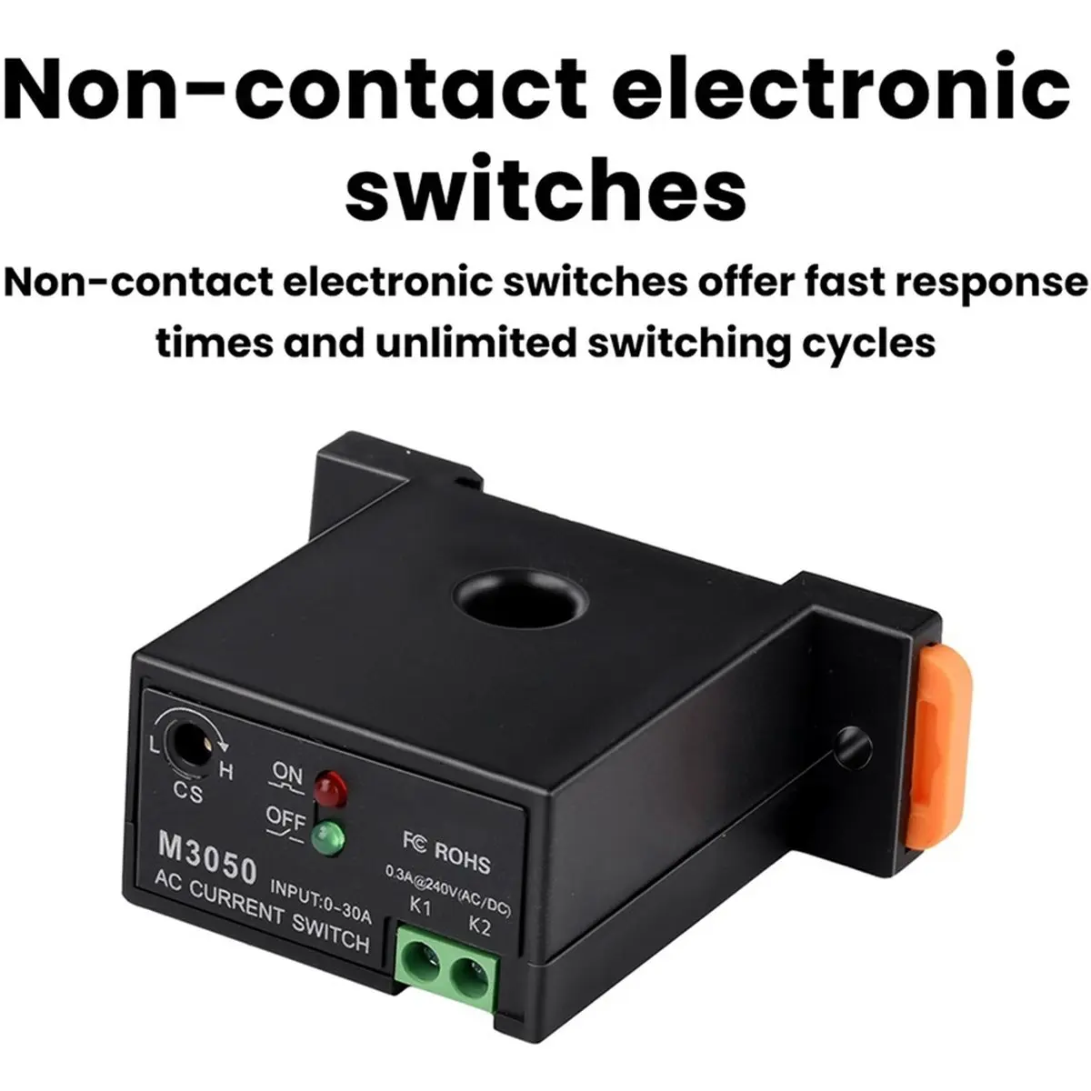 Current Sensing Switch Current Detection Switch Mutual Inductor Switch AC Linkage Monitoring Sensor M3050
