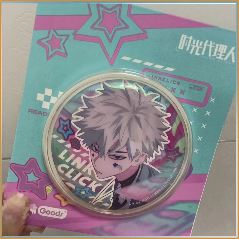In Stock Genuine Link Click Anime Goods Lucas Lu Guang Charles Cheng Xiaoshi Qiao Ling Badge Pins Toy Fans Gift
