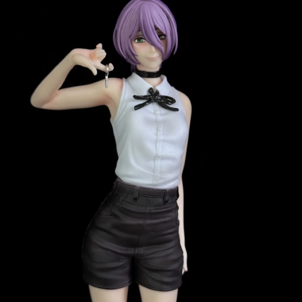 

2025 32cm New In Stock Chain Saw Man: Rei The Double-Headed Statue Of A Beautiful Girl Demon Action Figure Wholesale Boxed Model