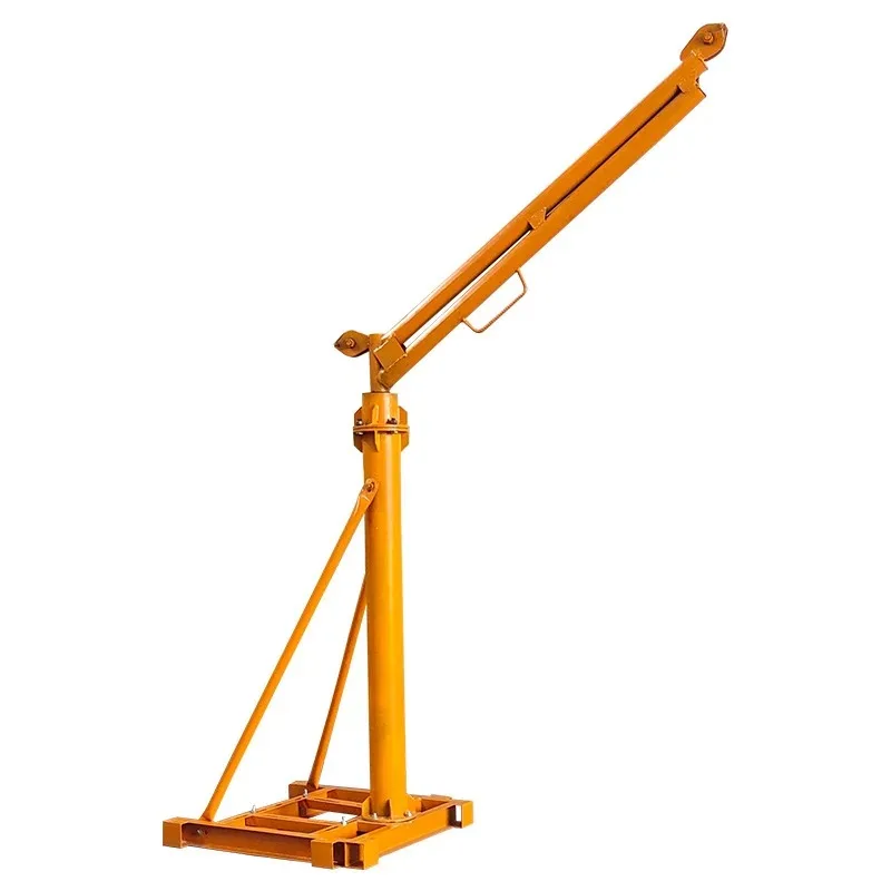 

180 degree rotating small crane factory direct sales indoor crane, outdoor crane