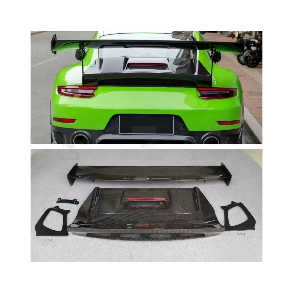 

CS Real Carbon Fiber Rear Spoiler Wing GT2RS Style for Porsche Carrera 911 991