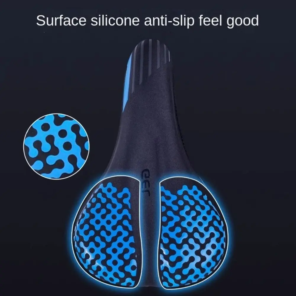 Soft Bike Saddle Cushion Cover Anti-skid Firm Stitching Bicycle Saddle Cover Cycling Accessories Silicone Sponge MTB Bike Seat