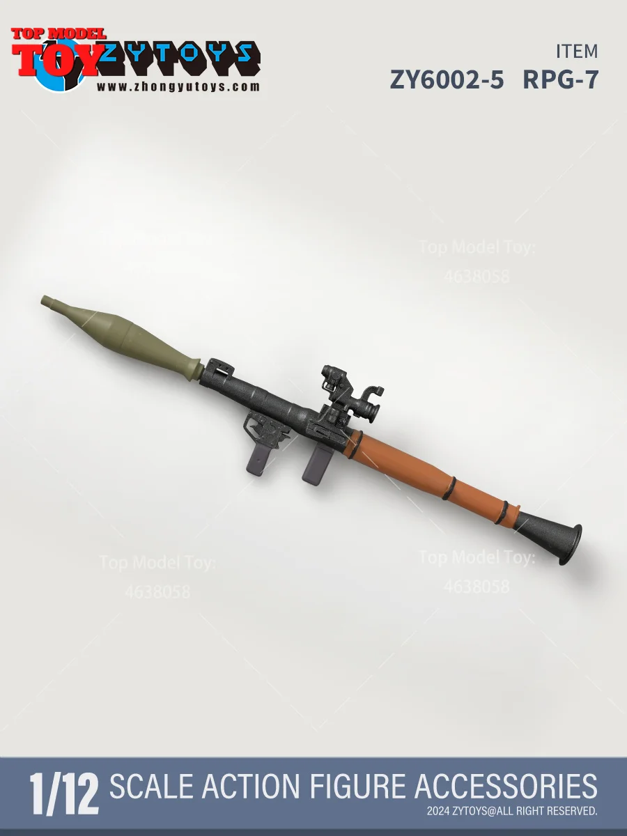 Zytoys zy6002 1/6 Maßstab ak74m svds svd RPG-7 FIM-92 Pistole Modell Soldat Waffe Plastiks pielzeug für 12 ''Action figur Körper puppen