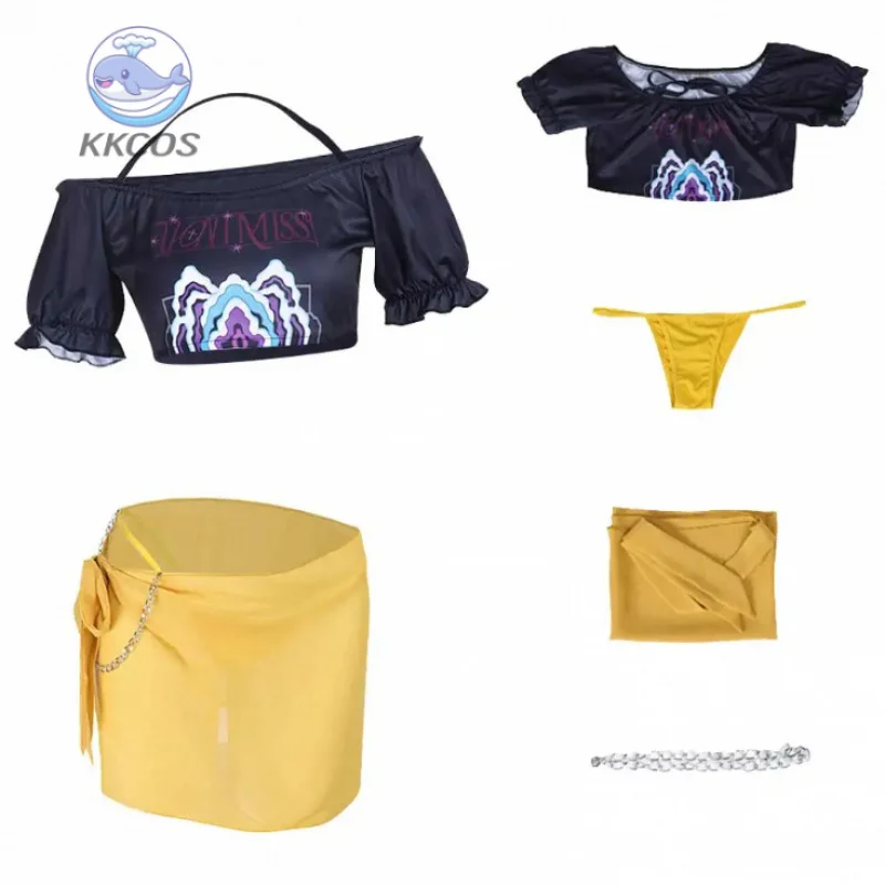 K-POPHunter Witch GroupcosMila Short SkirtcosLumi Original Short Zoy Two-Change Swimsuitcosplay