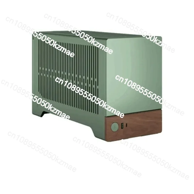 Fractal Craft Chassis Mini Portable Computer Black Walnut Desktop Host