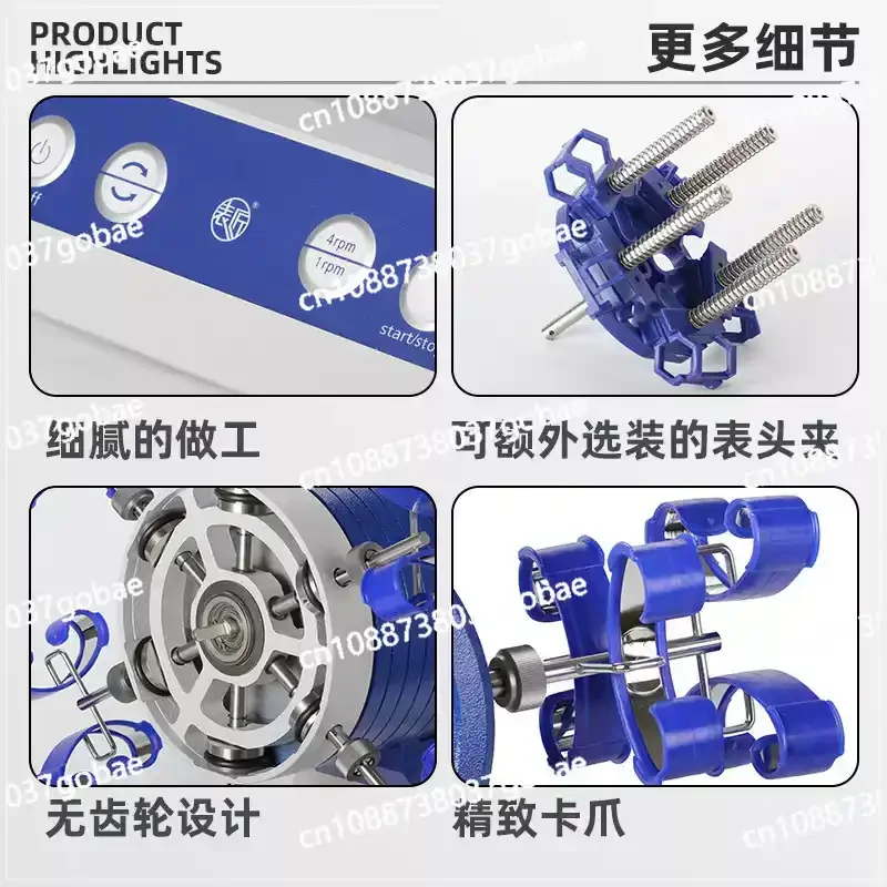 High quality watch tools 12 and 24 claw fully automatic testing watch winding machine suitable for automatic watch chaining
