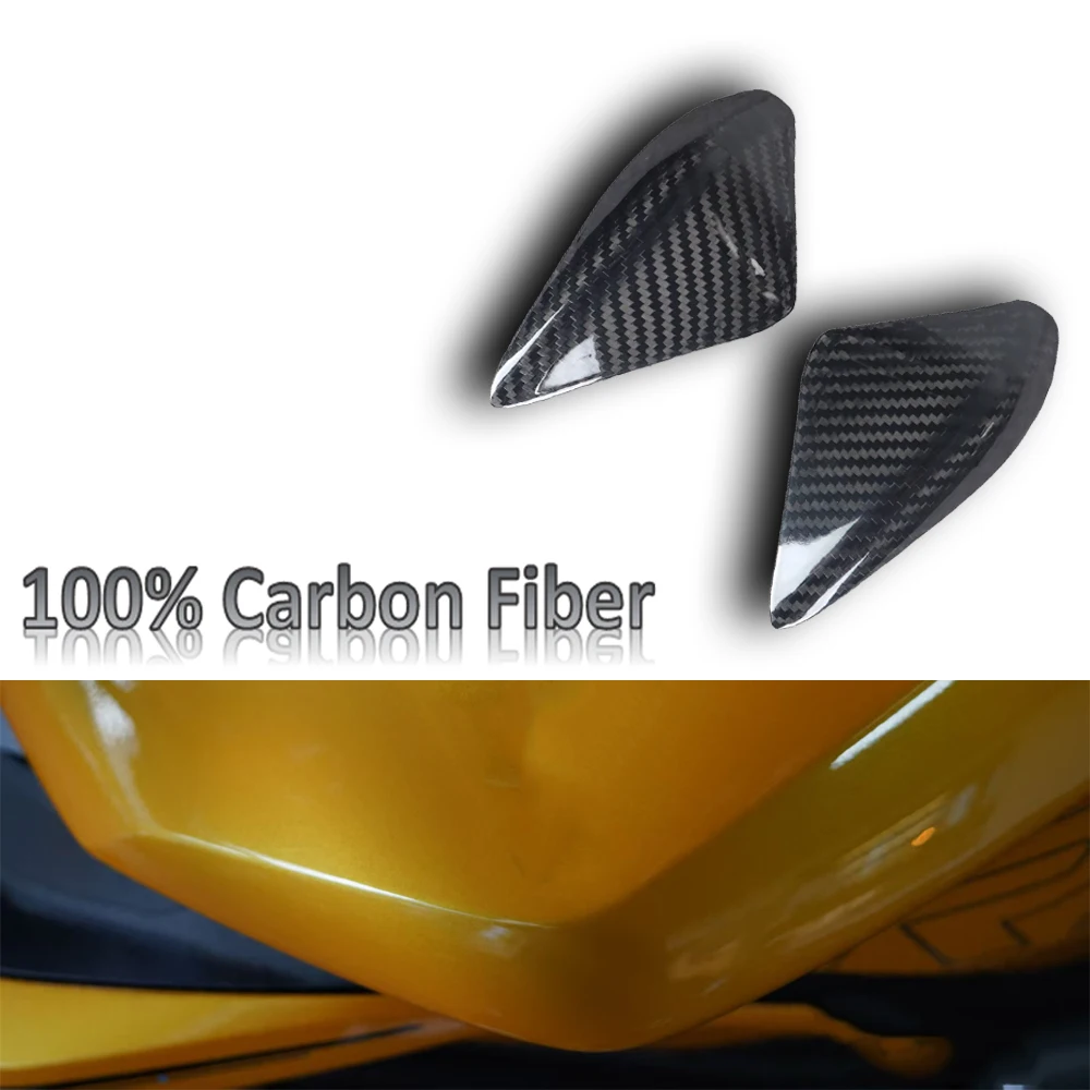 

Fuel Tank Protection Cover Side Cover Motorcycle Carbon Fiber For Triumph Street Triple 765 S R RS 2023-2025