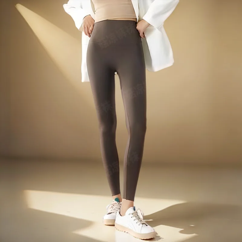 Leggings deportivos para mujer, decoración de avena brillante, alta elasticidad, estilos roscados en plata, talla ajustada, gráfico contractivo Sexy