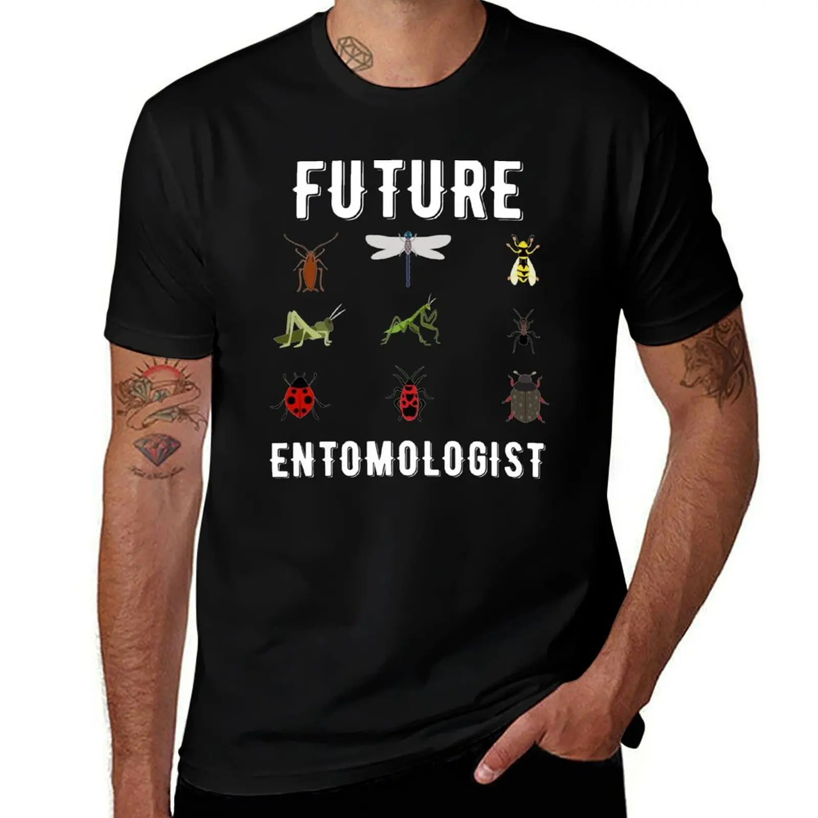 Insect Lover - Bug Catcher - Future Entomologist and Bug Collector T-Shirt Gym Exercise Short Sleeve T-Shirt