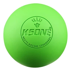 KSONE Massage Ball 6.3cm Fascia Ball Lacrosse Ball Yoga Muscle Relaxation Pain Relief Portable Physiotherapy Ball C