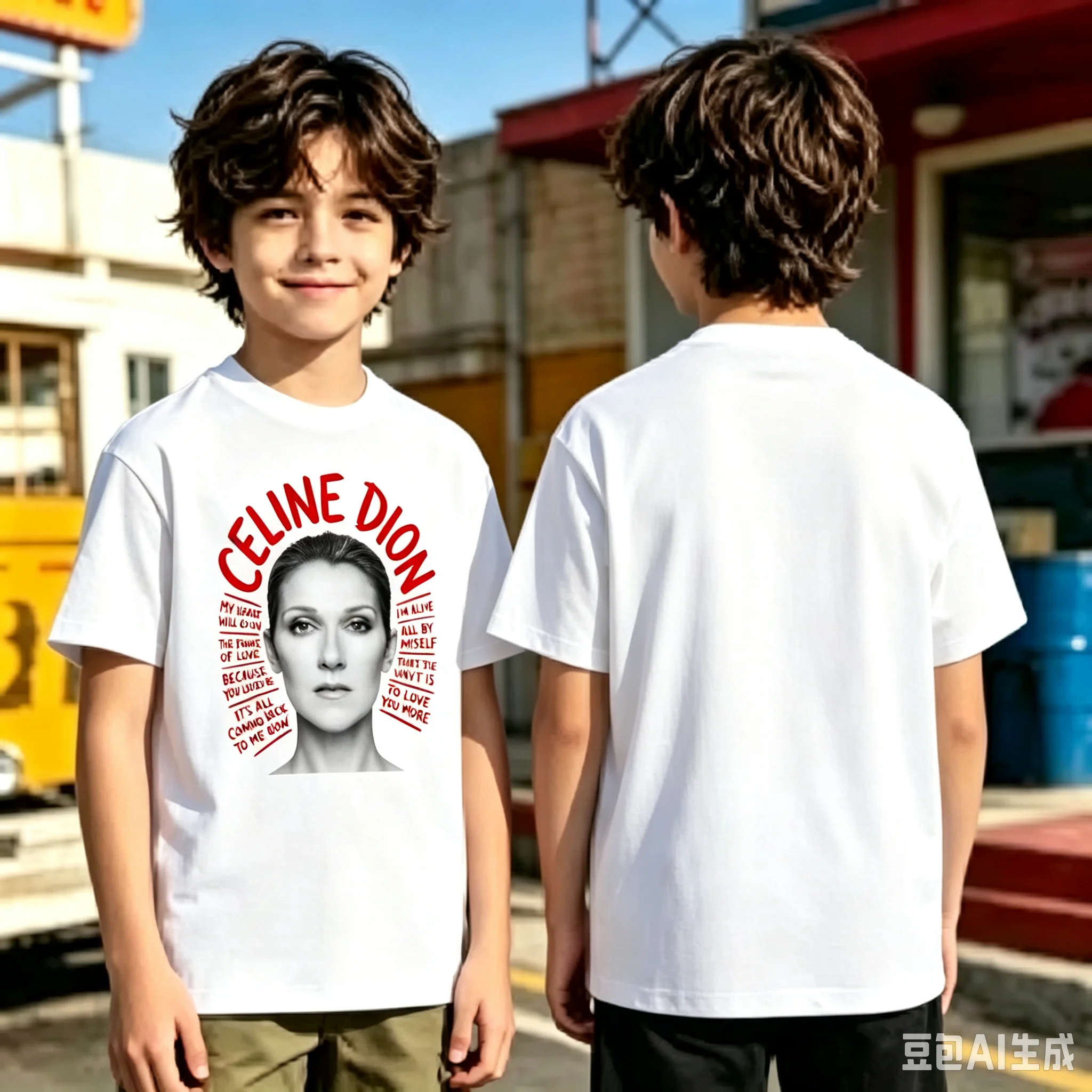 1pc C-Celineds Dion Legend Cotton T shirt Unisex Men Women Kids Streetwear Casual Vacation Short Sleeve Tops
