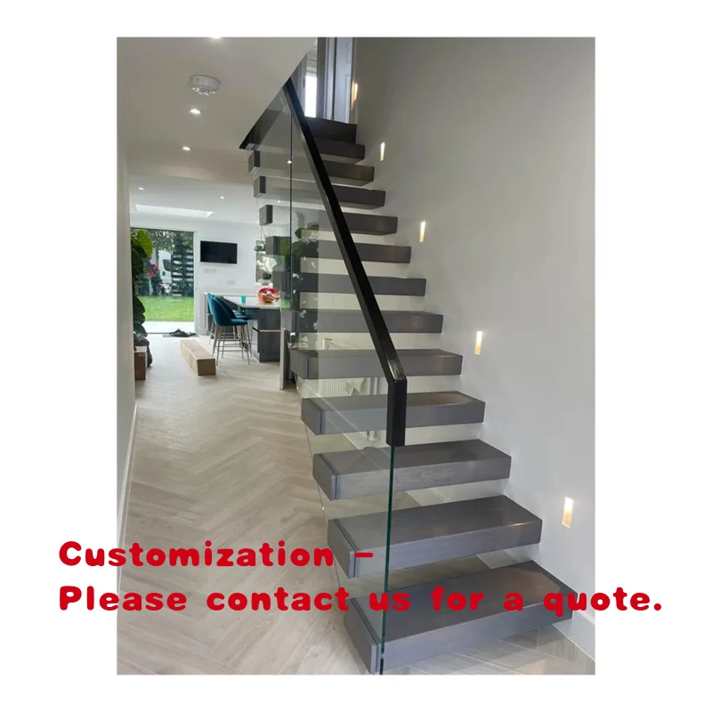 custom.Structural Stairs Indoor Floating Staircase Custom Home