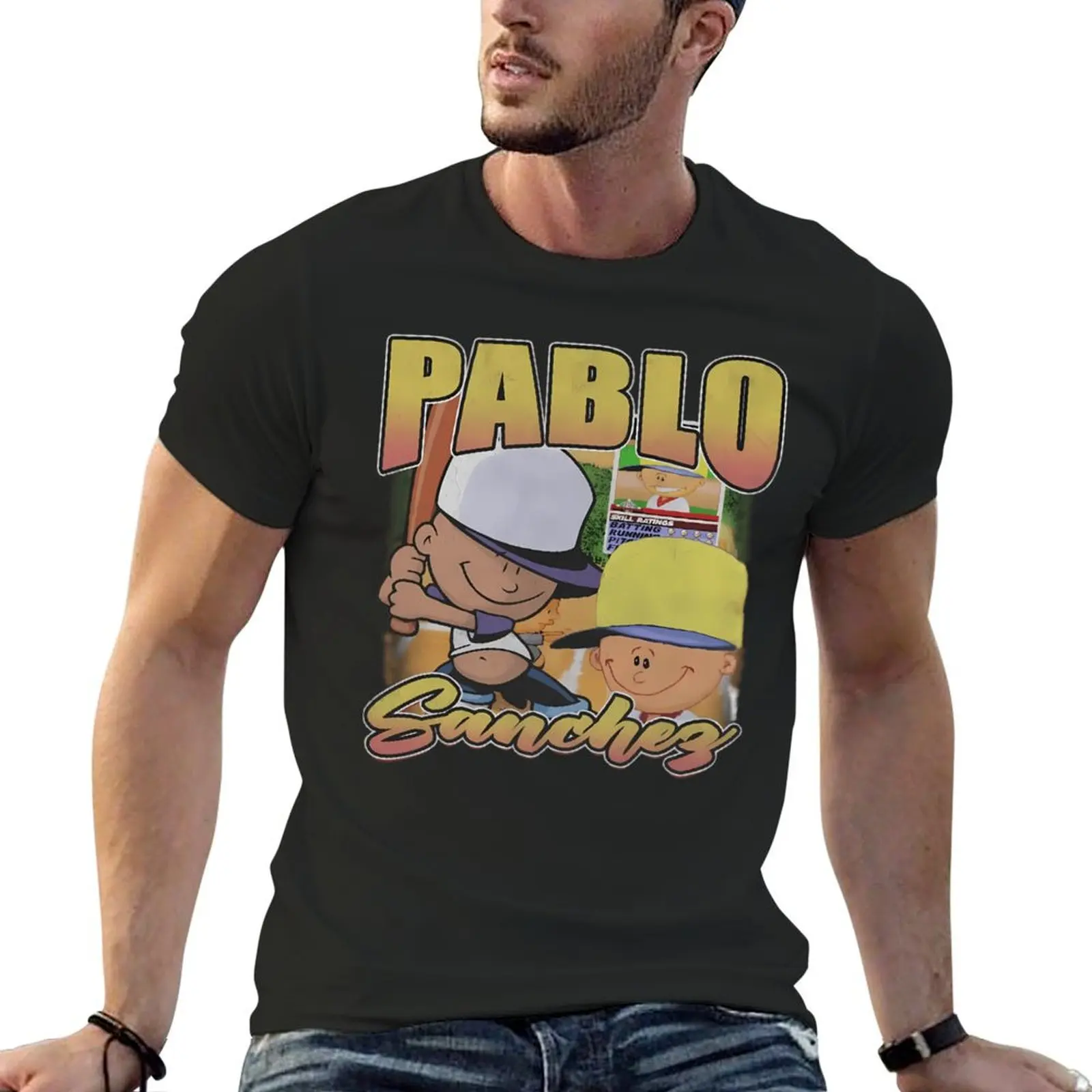 Pablo Sanchez Pablo Vintage Retro 90S T-Shirt customs quick drying custom shirt mens white t shirts