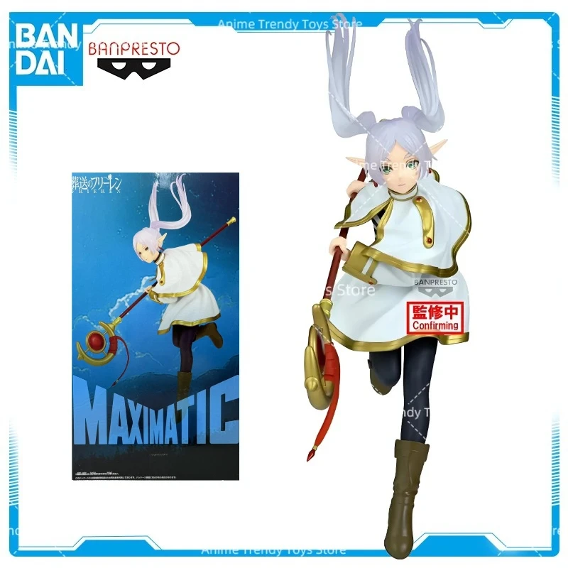 Figuras de acción originales de Bandai Banpresto Frieren: Beyond Journey's End, figuras de anime, muñecos de dibujos animados, modelos en stock, juguetes, regalos WY
