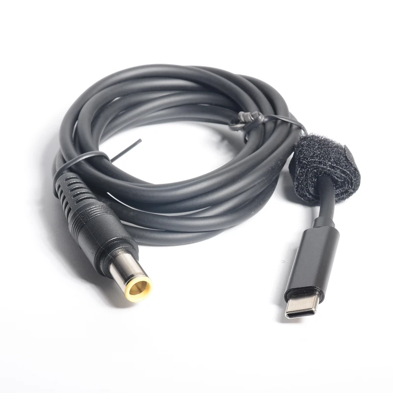 Type C USB C to 7.9*5.5mm Plug Power Delivery PD Adapter Cable for Lenovo ThinkPad X60 T60 T61 X200 X201 X220 X230