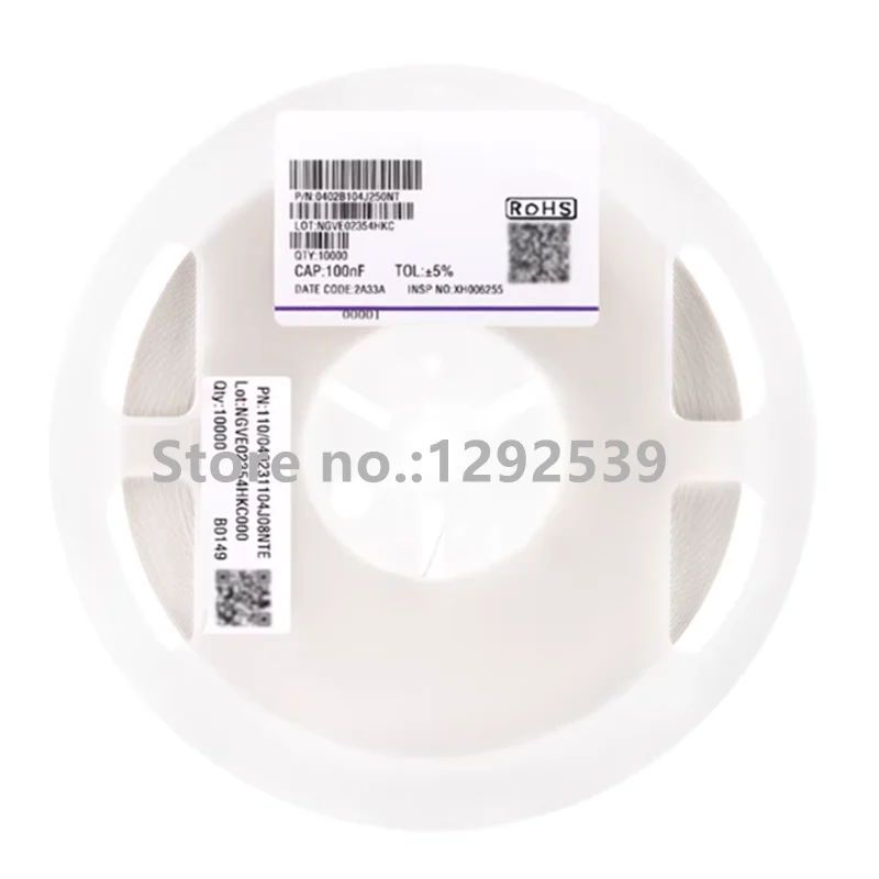 100PCS 0402 15PF 50…