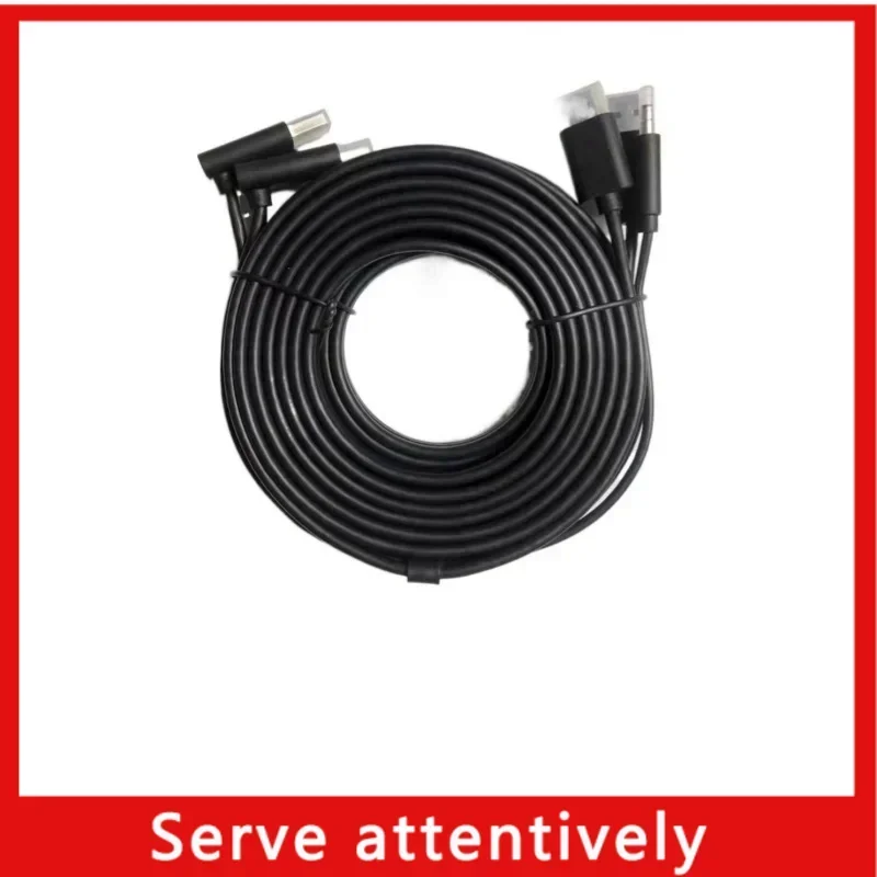 Flat Cable Replacement For HTC Vive 3 in 1 5M HDMI Cable USB VR Power Games